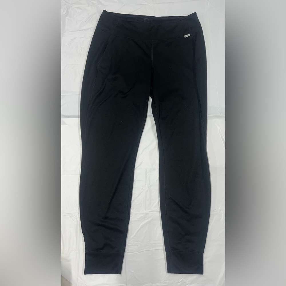 Patagonia Women’s XL Black Capilene 3 Midweight Base Layer Pants Polartec